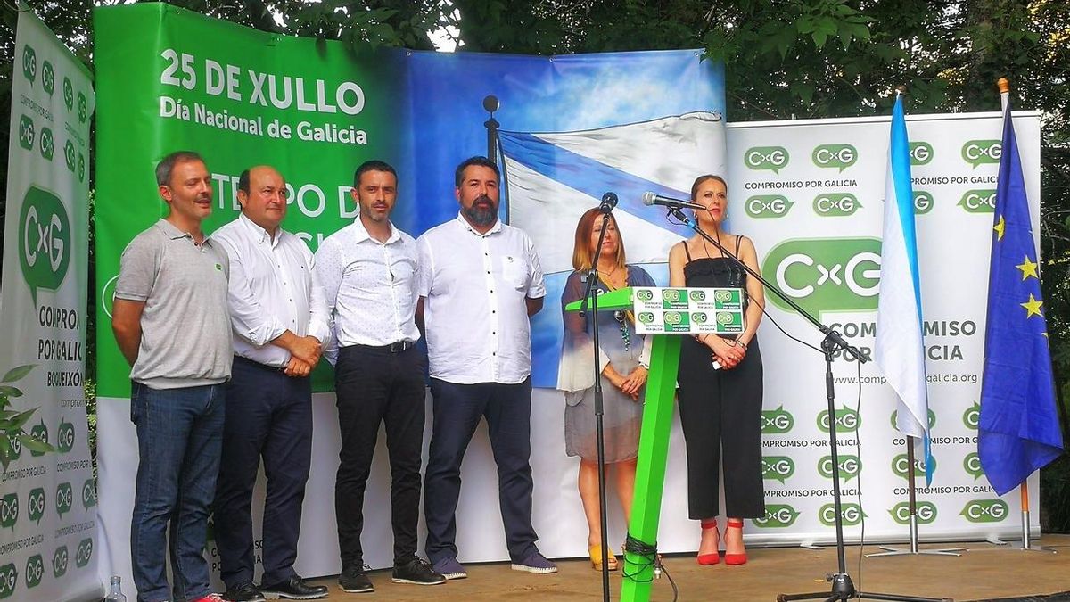 Compromiso por Galicia acuerda reeditar la coalición con el PNV para las elecciones europeas