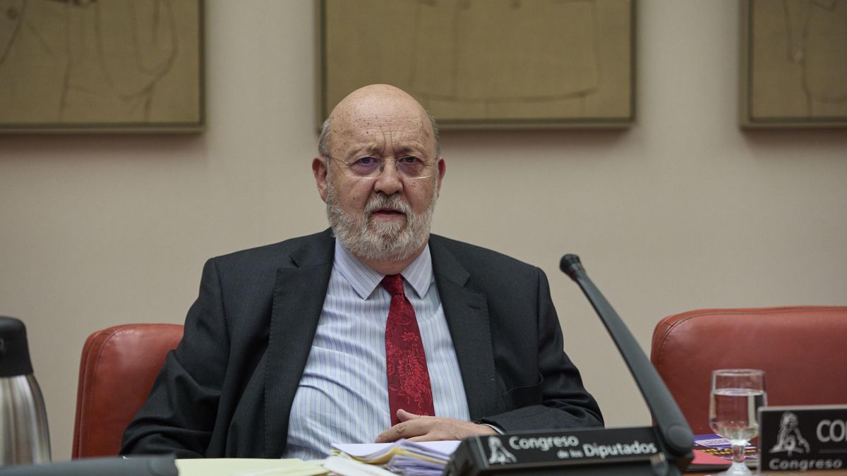 Archivo - El presidente del Centro de Investigaciones Sociológicas, José Félix Tezanos, comparece en una Comisión Constitucional en el Congreso de los Diputados, a 16 de junio de 2021, en Madrid (España). Durante su intervención, Tezanos ha informado sobr