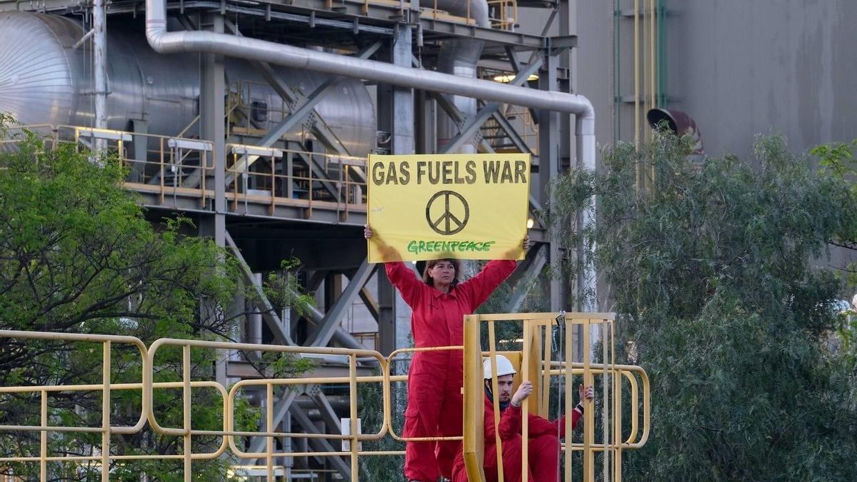 Gas que paga la guerra de Putin