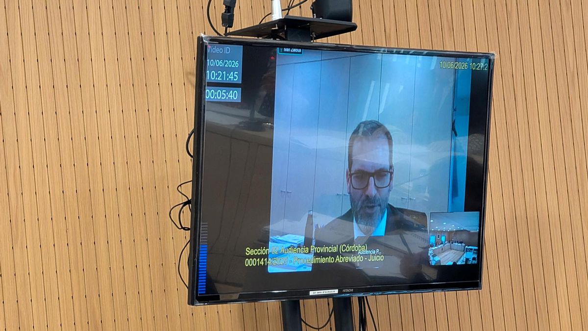 Iván Zaldúa declara como testigo por videoconferencia en el juicio contra Carlos González