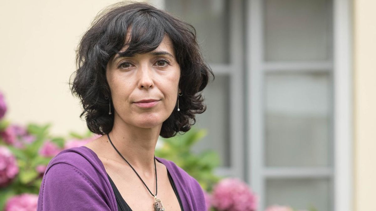 La escritora Edurne Portela