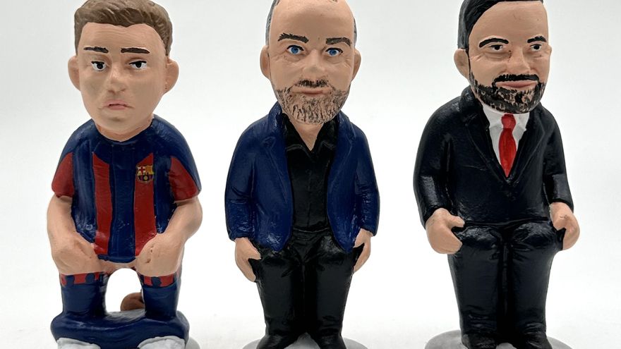 Estos son algunos de los 'caganers' más solicitados esta Navidad y que ya forman parte de muchos pesebres catalanes