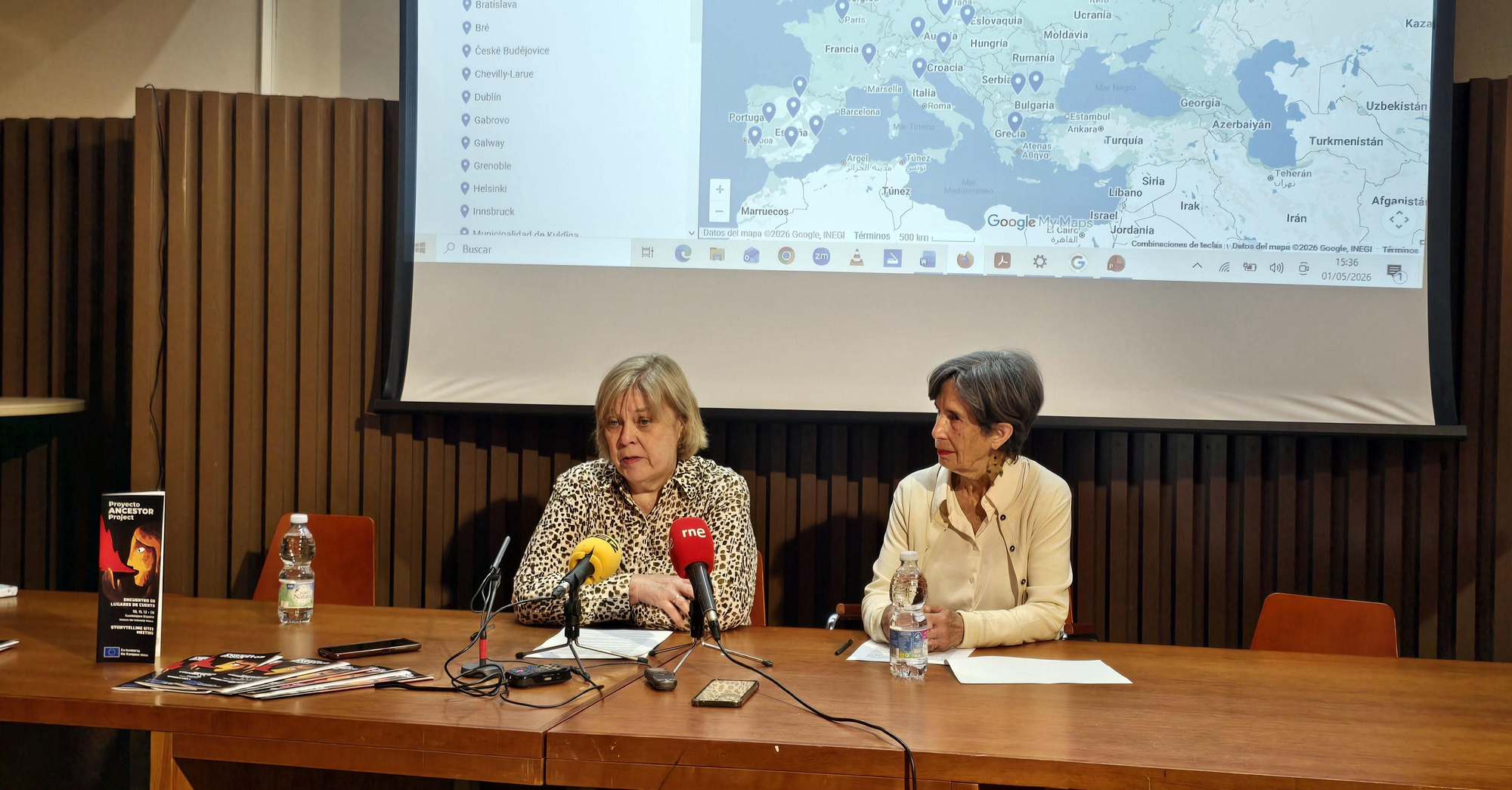 Presentación de las actividades del proyecto Ancestor en Sigüenza, Guadalajara