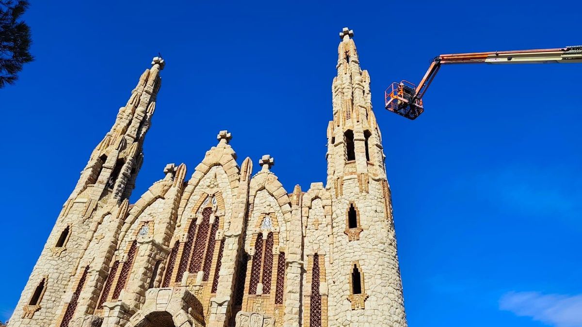 Intervención de urgencia en el Santuario modernista de Novelda
