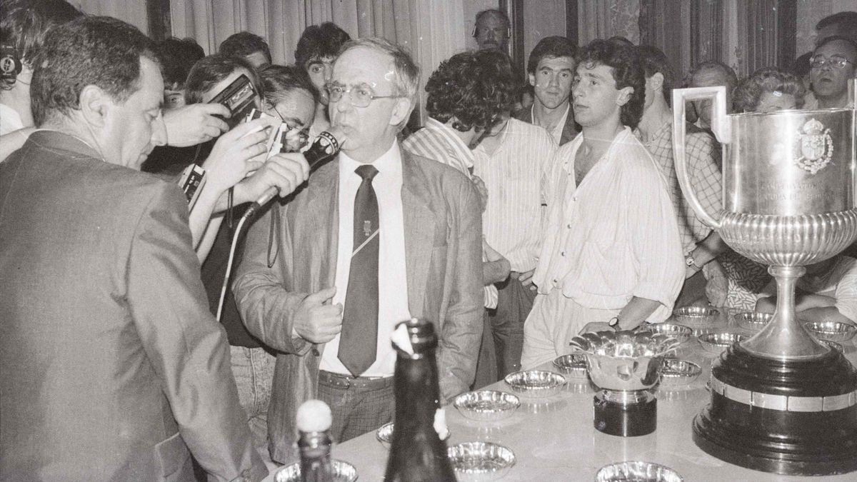 Recibimiento en los jardines de Alderdi Eder y en el Ayuntamiento