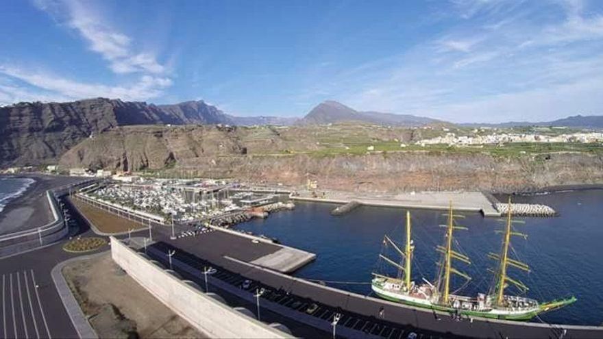 Imagen de archivo del Puerto de Tazacorte, en la comarca oeste de La Palma.