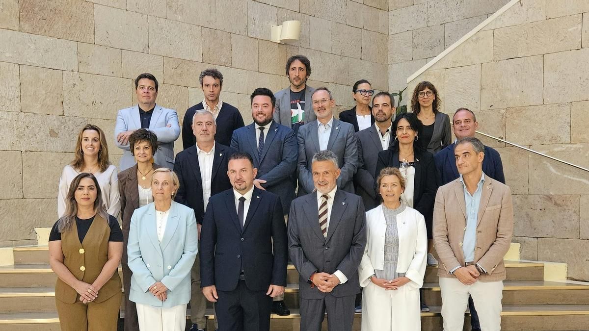 Hermanamiento de Belén y Logroño, acto en el Ayuntamiento de la capital riojana