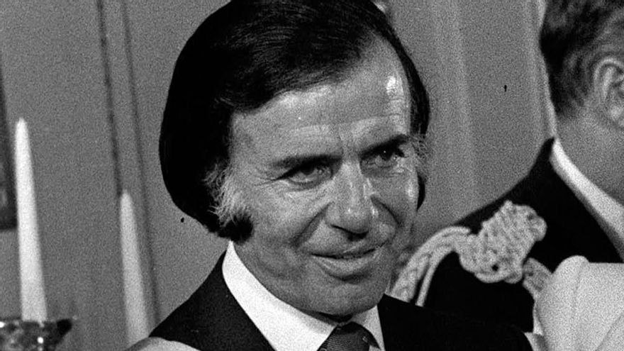 La vida de Carlos Menem, en imágenes
