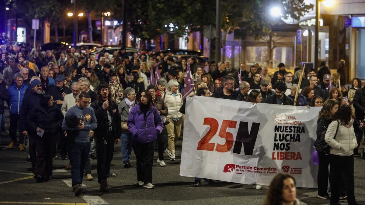 Manifestación contra Violencia de Género