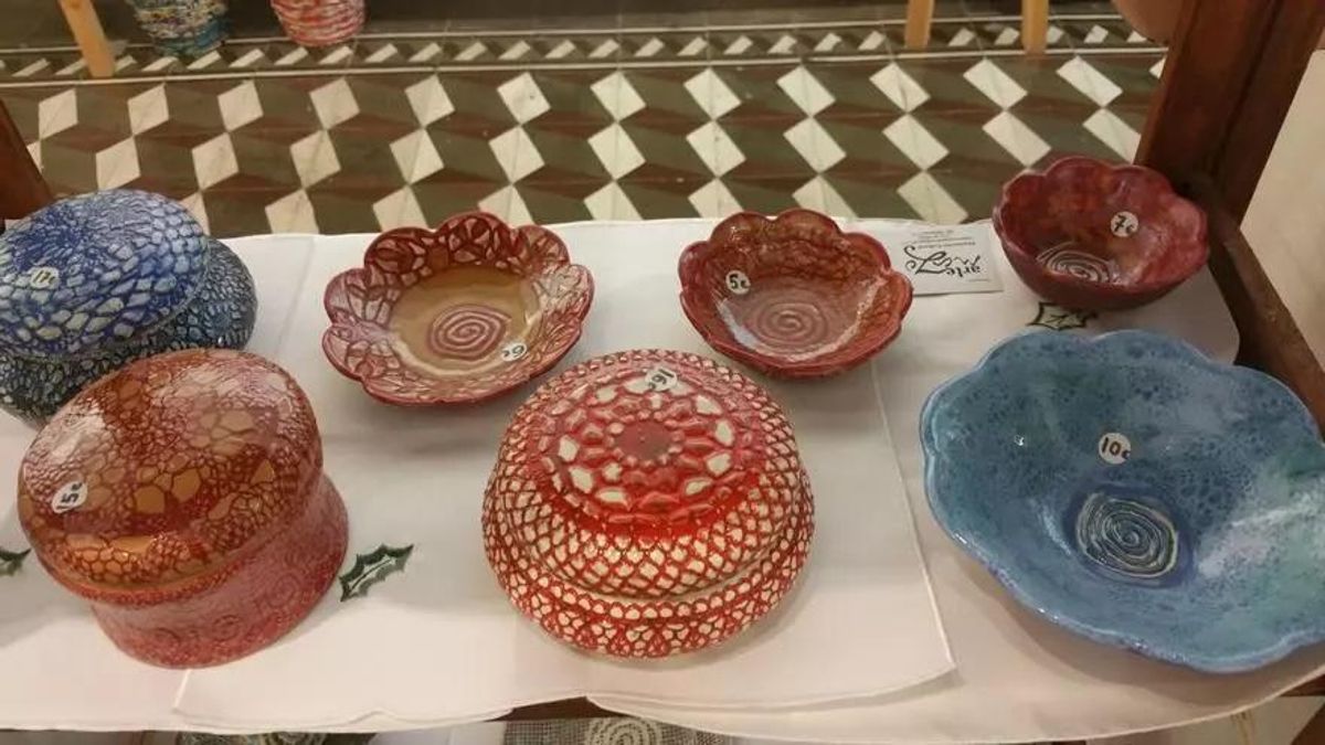 Piezas de artesanía de La Palma.