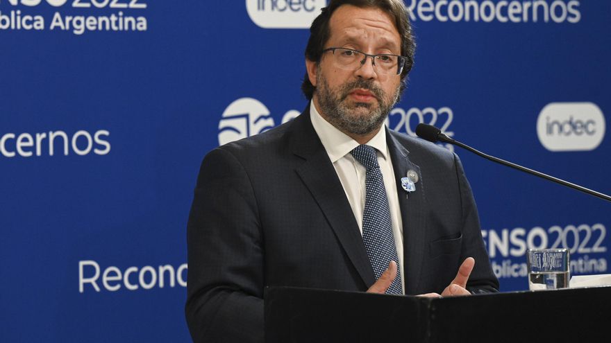 Lavagna pidió "paciencia" a la población y que esperen en sus casas hasta que pase el censista