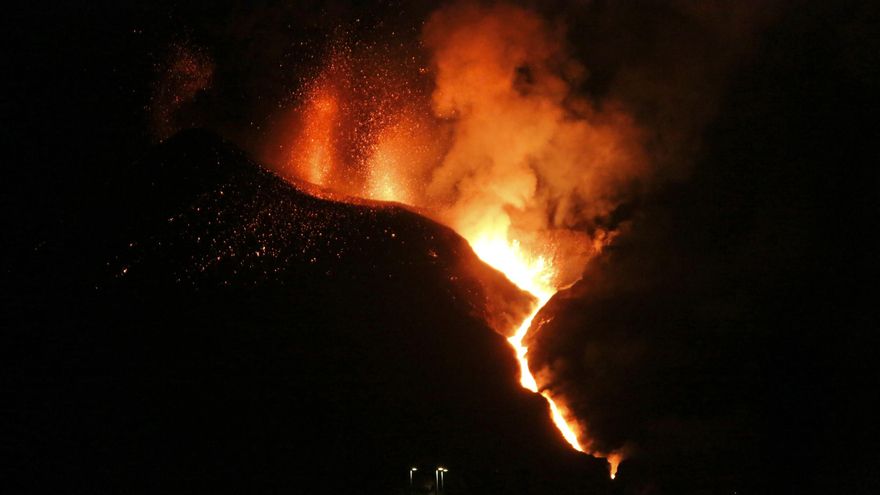 La erupción de La Palma sigue registrando 