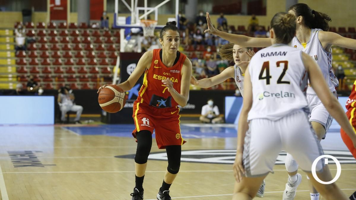 Las imágenes del España - Bélgica