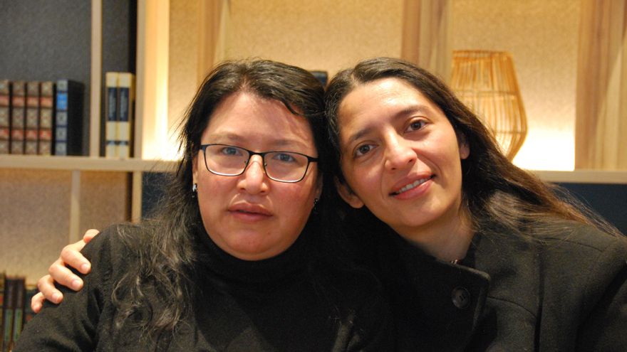 Aguilar y Marán, en Bilbao, durante la última edición de Zinebi