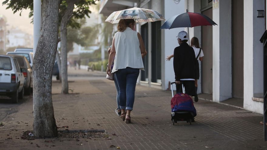 Vuelta al cole. / FOTO: ALEJANDRO RAMOS