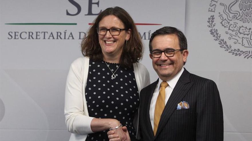 México y UE logran "avances sustantivos" en temas políticos de Acuerdo Global