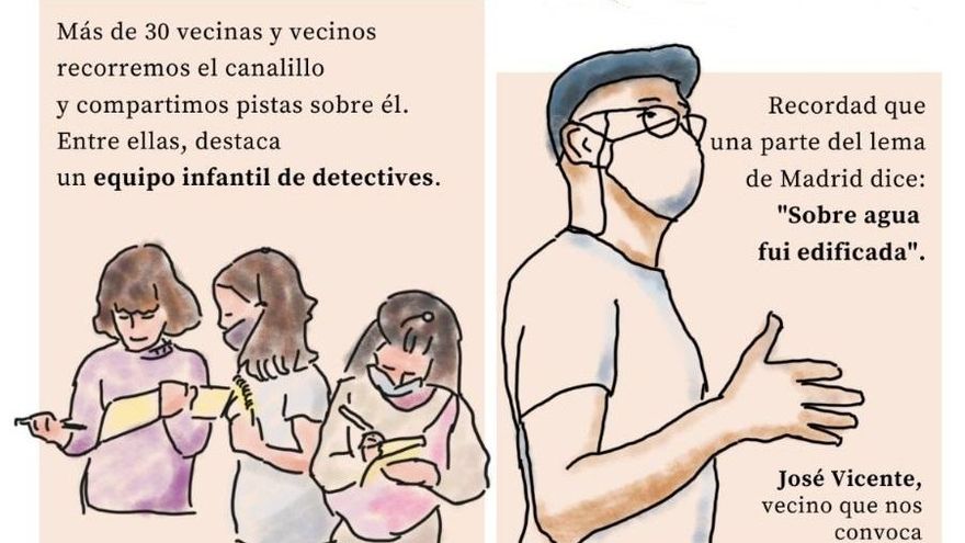Olga Berrios, autora de la revista ilustrada de Tetuán: “El carrito de la compra es un símbolo de barrionalismo”