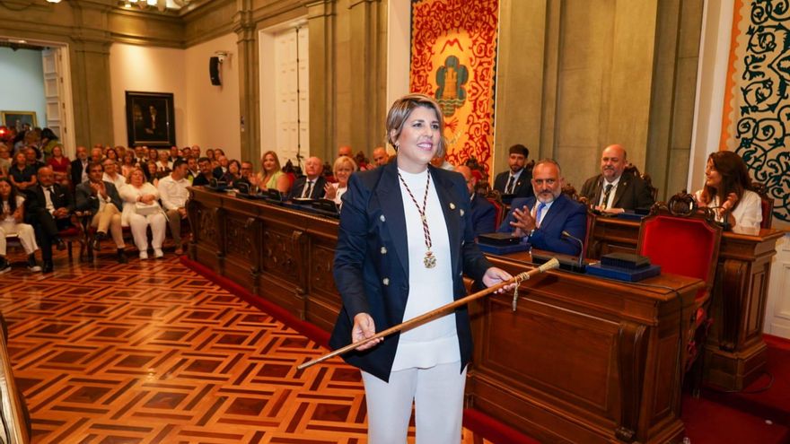 Nueva alcaldesa del Ayuntamiento de Cartagena.