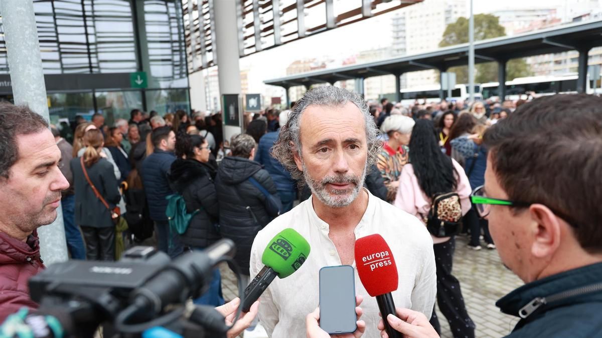 El presidente de la Asociación de Víctimas del descarrilamiento de Adamuz, Mario Samper