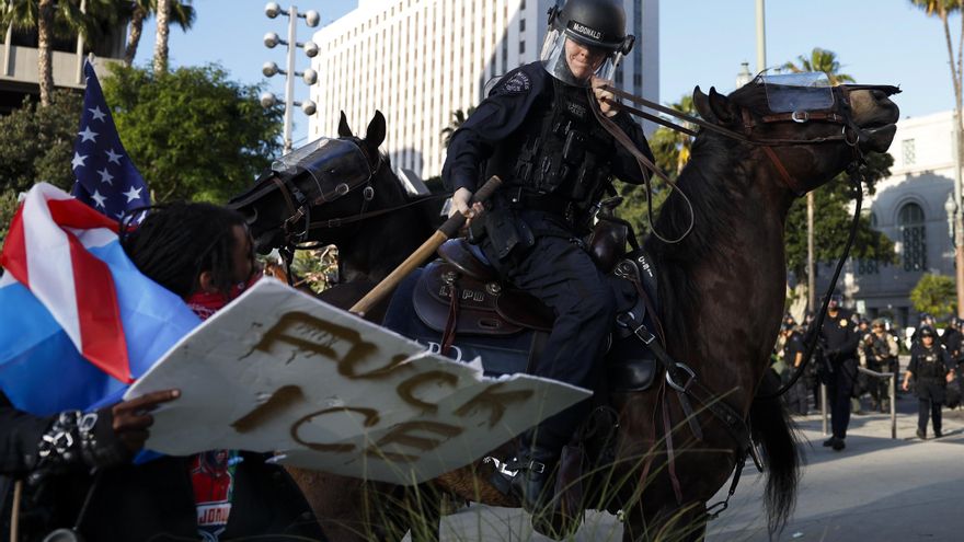 Florida anuncia protección para agentes del ICE y "no tolerará" protestas como California
