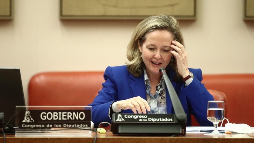 La Vicepresidenta Tercera del Gobierno y Ministra de Asuntos Económicos y Transformación Digital, Nadia Calviño.