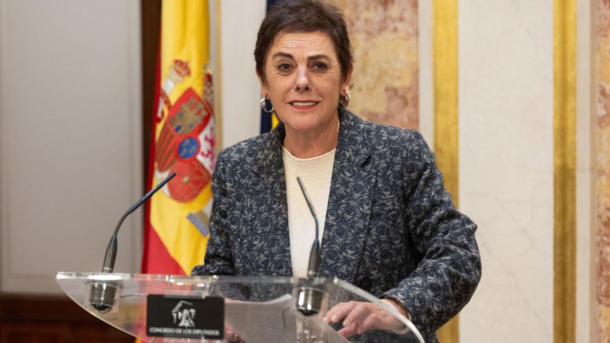 La portavoz de EH Bildu en el Congreso