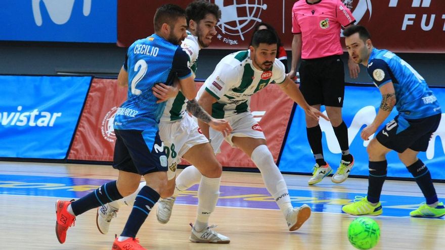 Jesús Rodríguez, en el duelo con el Movistar Inter.