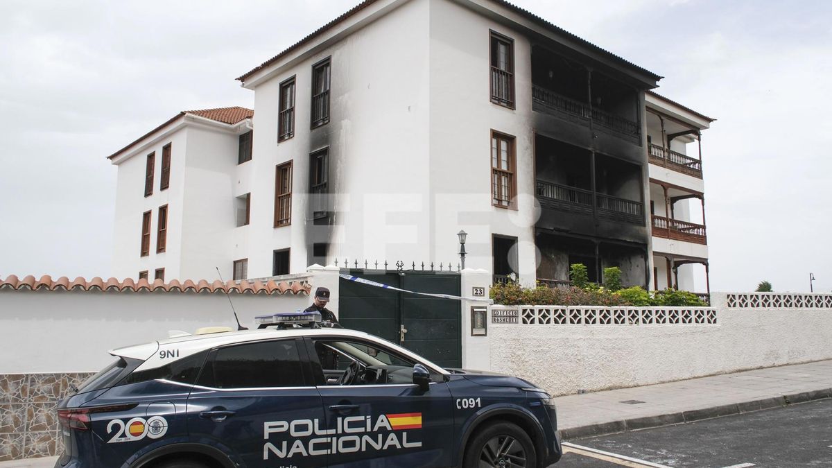 Muere una mujer en el incendio de una vivienda en Los Realejos y tres vecinos permanecen en estado crítico