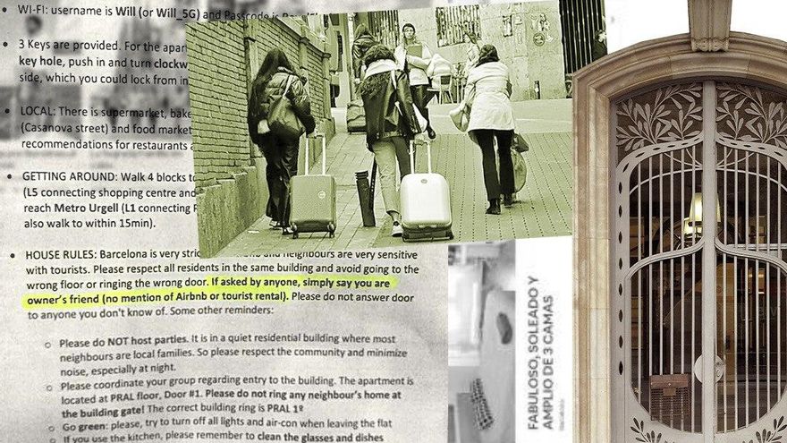 “Si preguntan, decid que sois amigos del propietario”: así opera la mayor trama de pisos turísticos ilegales de Barcelona
