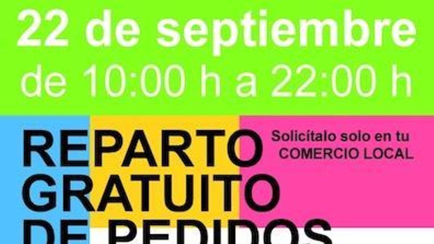 Los pedidos de comercio local se repartirán gratis este martes en Logroño