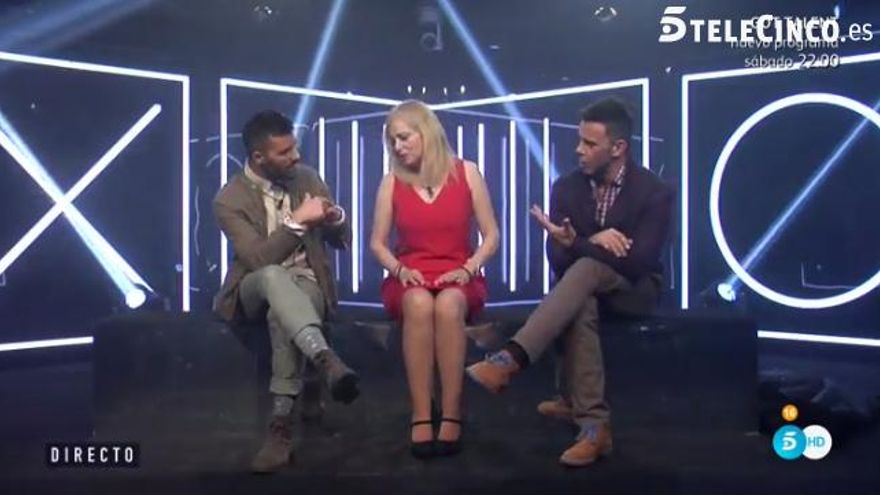 Tutto, Emma y Alonso, en la sala de nominaciones