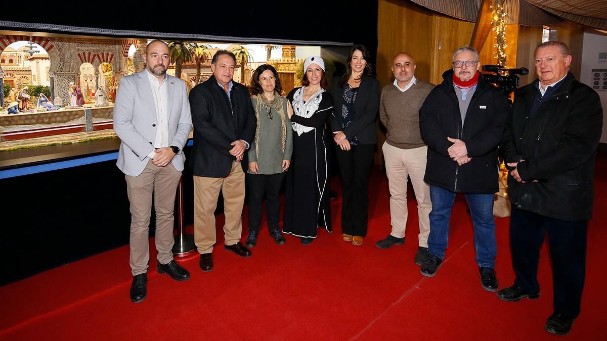 Inauguración del Belen de Cajasol