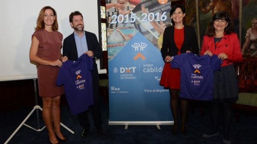 Imagen de presentación de los Juegos del Cabildo de Tenerife.