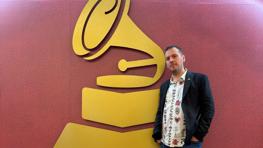 Diego García en los últimos Latin Grammy en Las Vegas