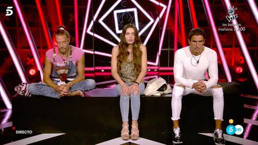 Laura asustada ante la expulsión