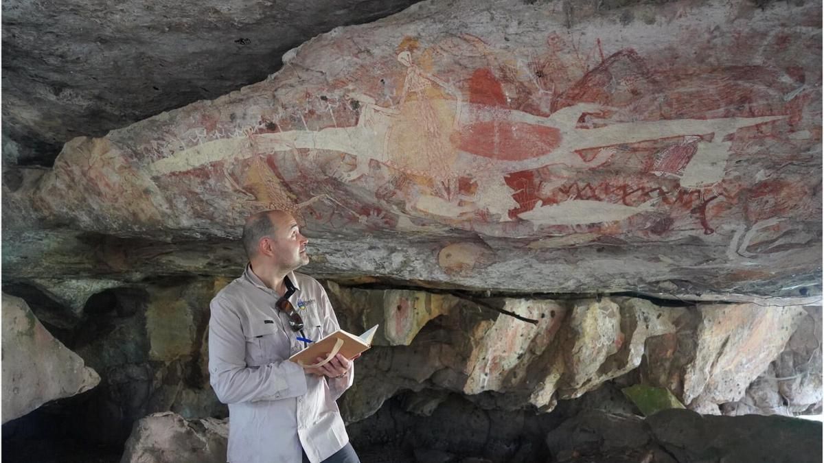 Un estudio explica por qué proliferaron las pinturas de criaturas gigantes entre los aborígenes australianos tras la llegada de los europeos