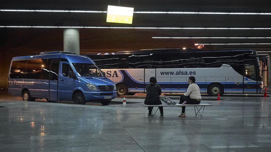 El sector del transporte de viajeros por carretera en Navarra convoca una huelga el 5 y 6 de mayo