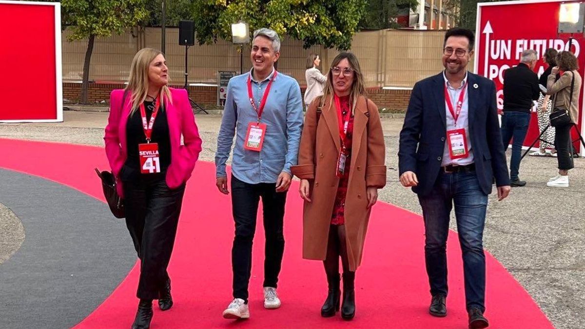 Noelia Cobo, Pablo Zuloaga, Eugenia Gómez de Diego y Javier Incera en Sevilla