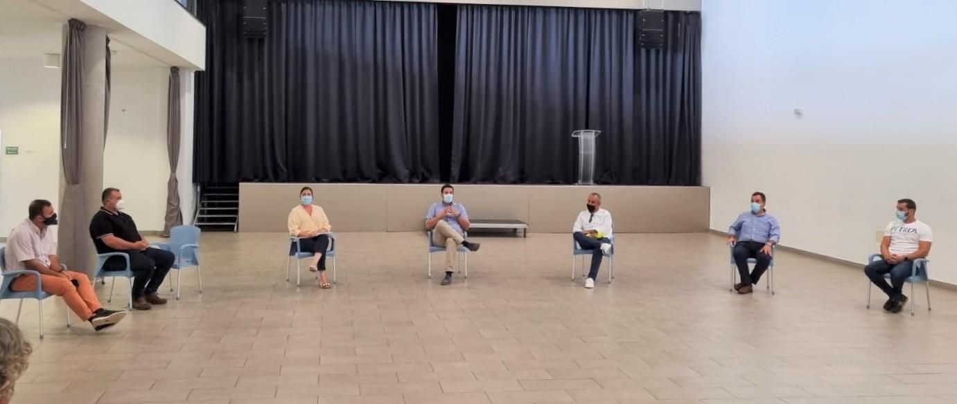 Reunión sobre las Calzadas Tradicionales de Villa de Mazo.