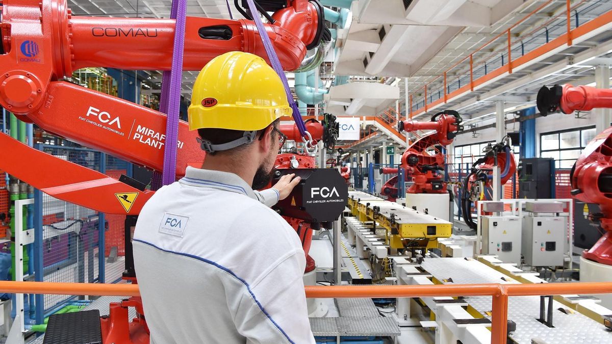 Fábrica de Fiat en Mirafiori