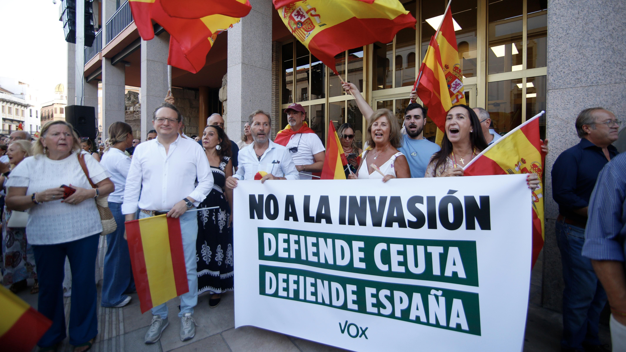Concentración en apoyo a Ceuta