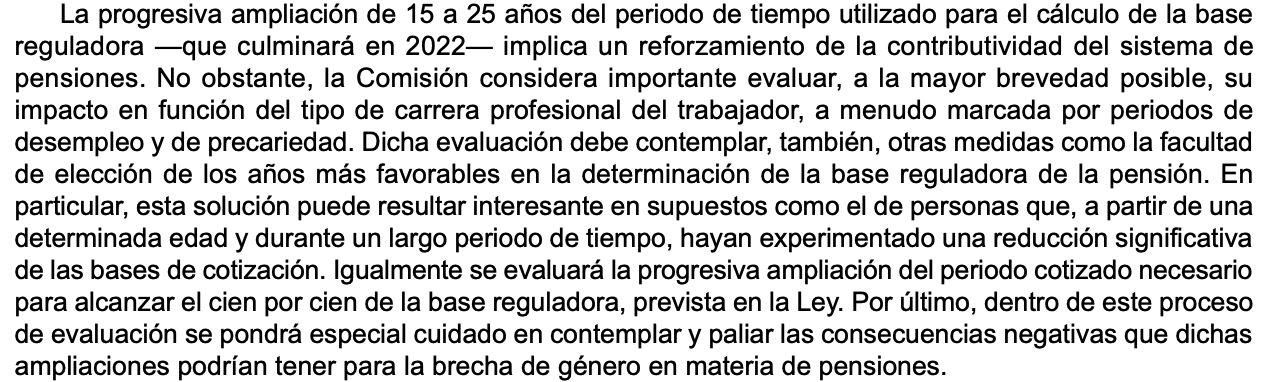 Texto del Pacto de Toledo.