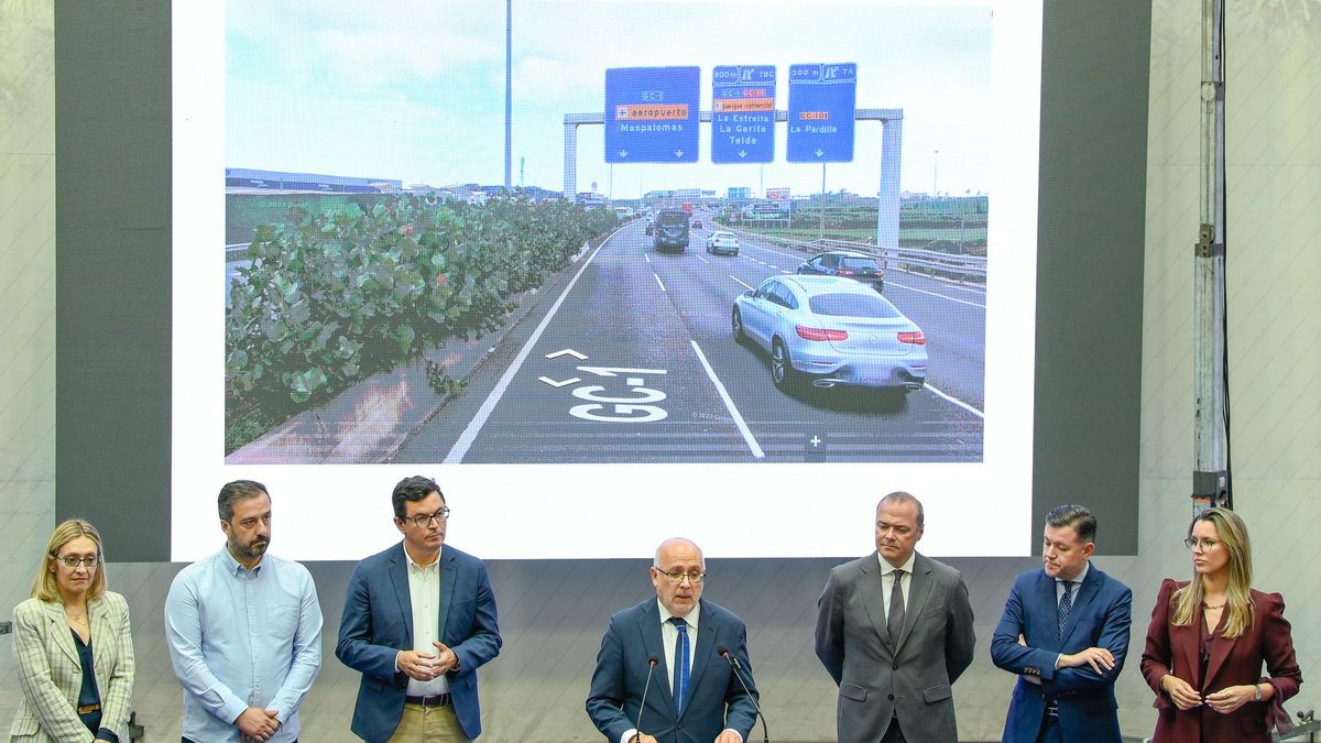 El presidente de Gran Canaria, Antonio Morales, ha informado de las medidas tras la segunda reunión de la mesa de seguimiento para agilizar el tráfico en la GC-1.