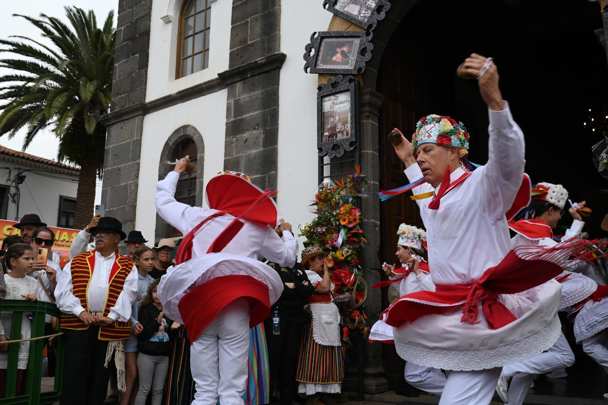 Bailes en la Romería de San Marcos en Tegueste.