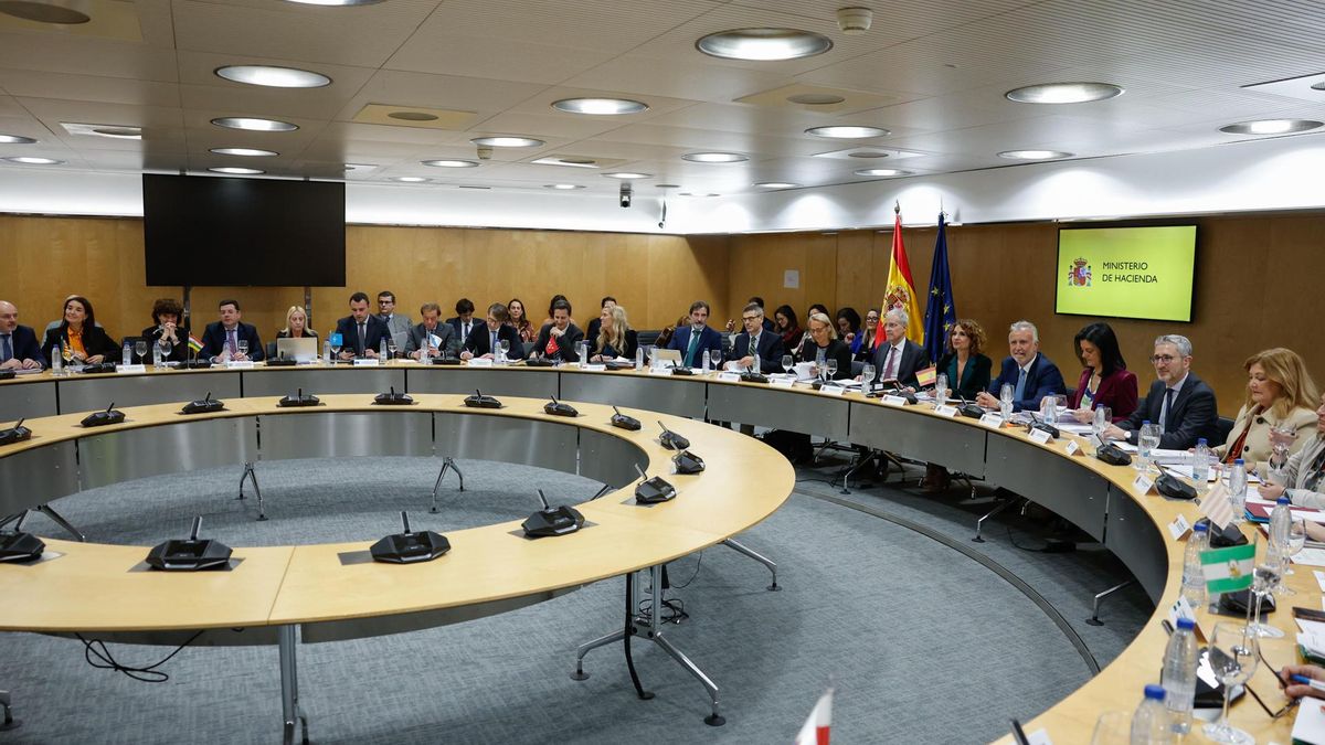 Imagen de archivo de una reunión del Consejo de Política Fiscal y Financiera.
