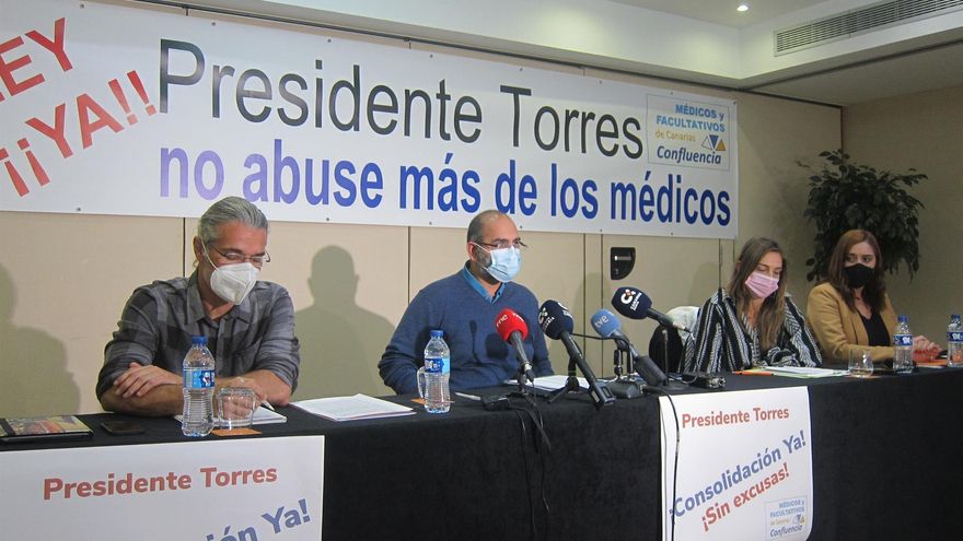 Los médicos temporales canarios se sienten "ignorados" por el Gobierno y amenazan con volver a la huelga