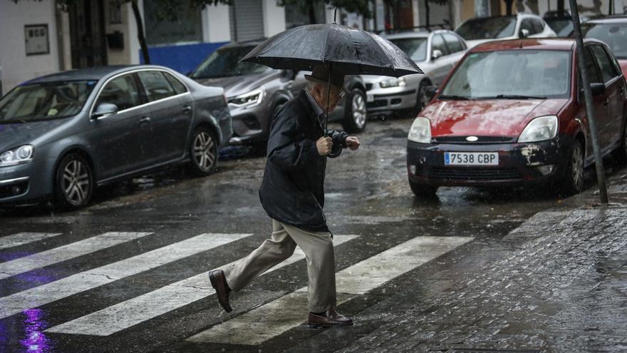 La Aemet activa el aviso naranja por lluvias de hasta 100 litros en Córdoba