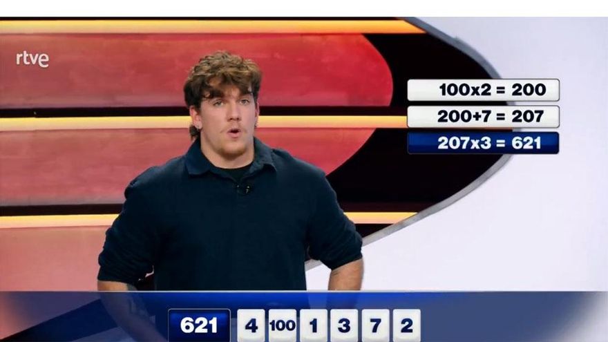 Sorpresa en 'Cifras y Letras' por la agilidad mental con las matemáticas de un concursante: "¿En un segundo?"