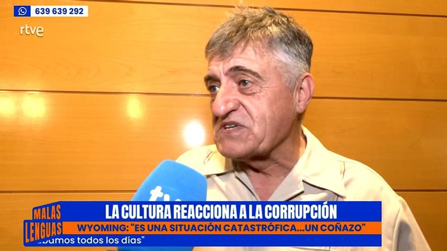 Wyoming apareció por sorpresa en el 'Malas lenguas' de Cintora en RTVE para opinar de la política actual: "Desastrosa"