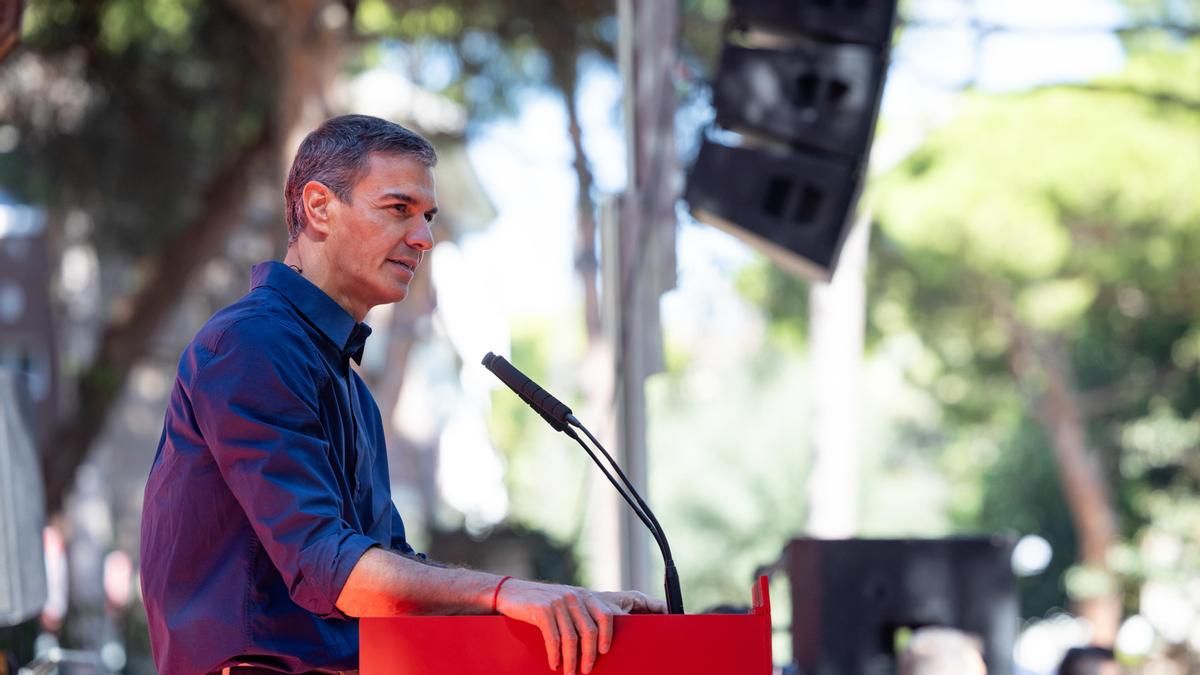 El presidente del Gobierno y secretario general del PSOE, Pedro Sánchez.